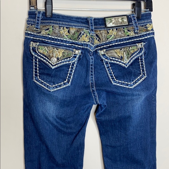 grace in la jeans camo